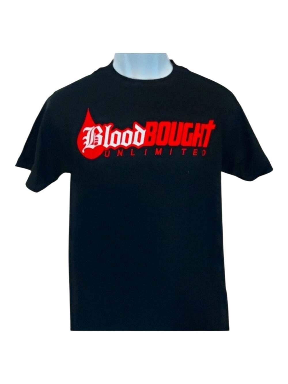 Blood Bought Unlimited Ephesians 1:7 Graphic T-Shirt Various Sizes